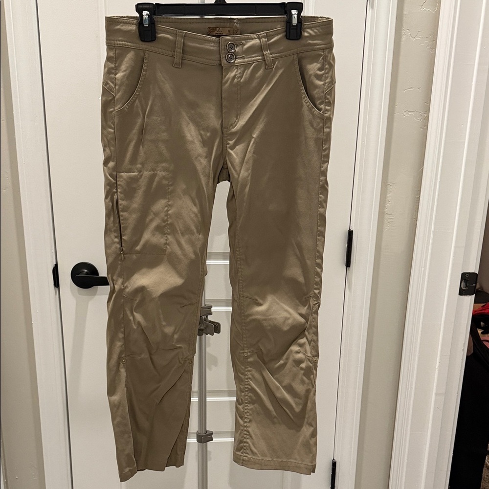 Prana Women's Grayish/Tan Straight Leg Pants